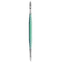 Инструмент моделировочный для воска ручка зеленая, насадки (А1,A10) 