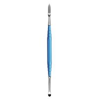 Инструмент моделировочный для воска ручка голубая, насадки (А1,В1) 